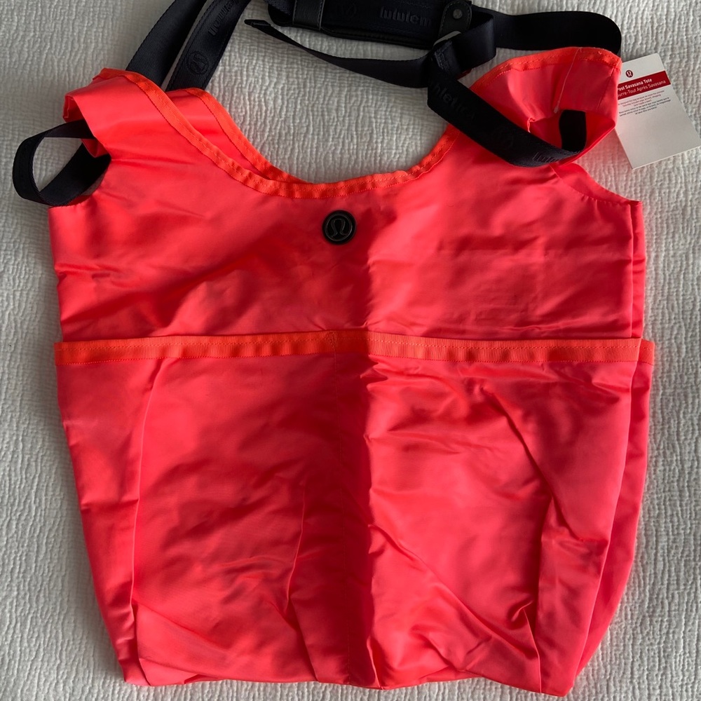 lululemon athletica Neon Pink Tote Bag